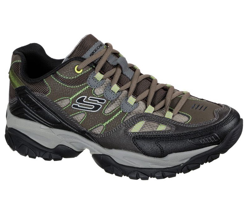 Skechers Sparta 2.0 - Domitia - Mens Sneakers Olive/Black [AU-KE9853]